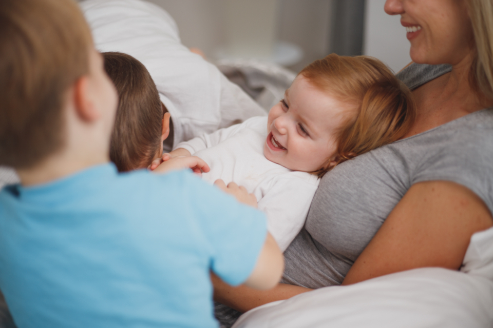 Family Laughing