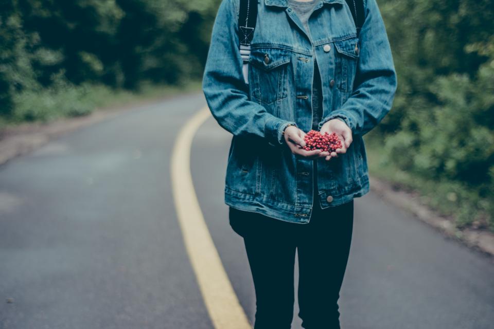 Hands Berries