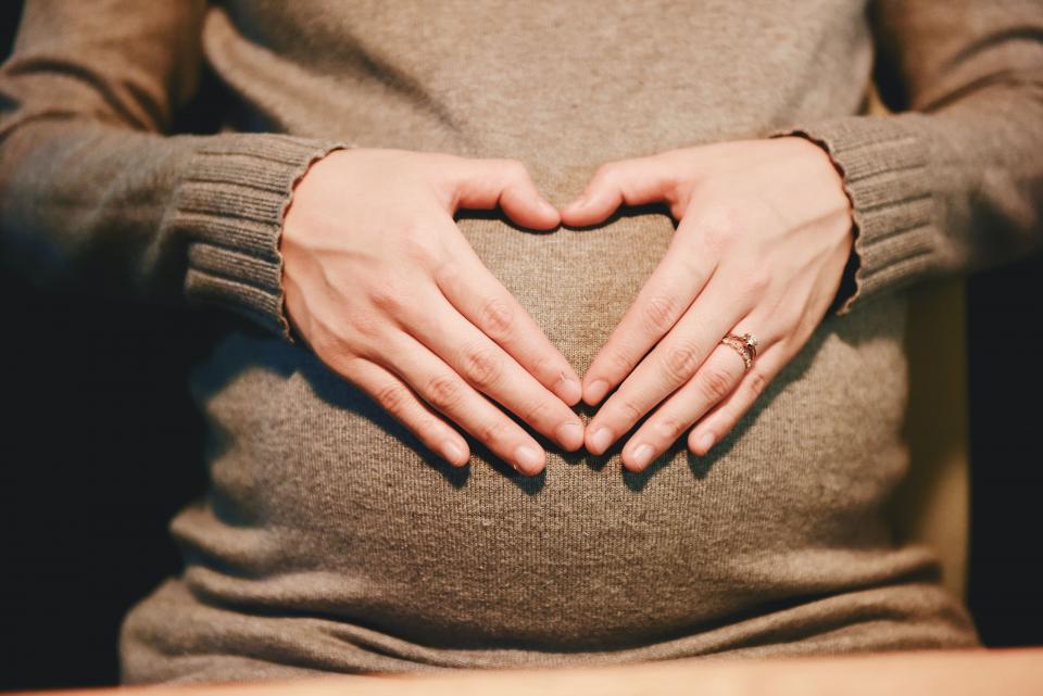 Hands Pregnant